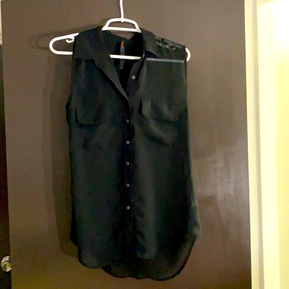 Woman button up